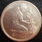 monedas de Europa - Alemania -  1981 (Anverso)