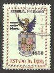 Stamps India -  India Portuguesa - 525 - Blasón de Nuno de Cunha