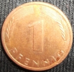 monedas de Europa - Alemania -  1990 (Reverso)