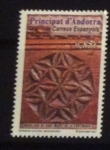 Stamps Andorra -  Tallado en Madera