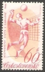 Stamps Czechoslovakia -  1461 - Mundial de voley ball