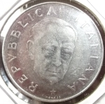 monedas de Europa - Italia -  1974 (Anverso)