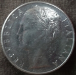 monedas de Europa - Italia -  1975 (Anverso)
