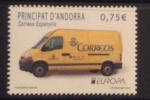Stamps : Europe : Andorra :  Postal van