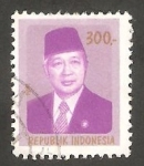 Stamps Indonesia -  Presidente Suharto