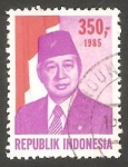 Sellos del Mundo : Asia : Indonesia : 1057 - Presidente Suharto