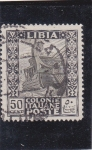 Stamps : Africa : Libya :  barco