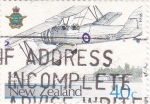 Sellos de Oceania - Nueva Zelanda -  aeroplano NZ.20