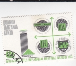 Stamps : Africa : Uganda :  afiliación Uganda, Tanzania y Kenia
