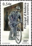 Stamps : Europe : Andorra :  Samantha Bosque