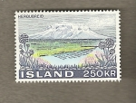 Stamps : Europe : Iceland :  Herdubreid