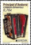 Stamps : Europe : Andorra :  Acordeon