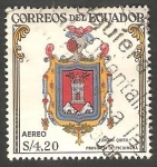 Sellos de America - Ecuador -  360 - Escudo del cantón Quito, de la provincia de Cayambre