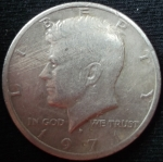 monedas de America - Estados Unidos -  1971 (Anverso)