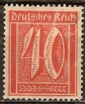 Stamps Germany -  Dígitos (Imperio alemán).