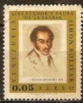 Stamps : America : Venezuela :  Símon Bolívar.Libertador y padre de la Patria.