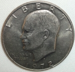 monedas de America - Estados Unidos -  1972 (Anverso)