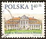 Sellos de Europa - Polonia -  Casa en Winna Góra.