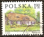 Stamps Poland -  Casa en  Petrykozach Mszczonowa.