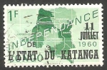 Stamps : Africa : Democratic_Republic_of_the_Congo :  Katanga - 42 - Independencia