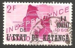 Stamps Democratic Republic of the Congo -  Katanga - 44 - Independencia