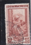 Stamps : Europe : Italy :  vendedora de fruta