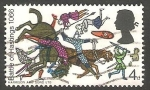 Stamps United Kingdom -  454 - IX Centº de la batalla de Hastings
