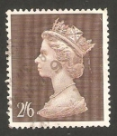 Stamps United Kingdom -  487 - Elizabeth II