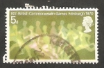 Stamps United Kingdom -  596 - Juegos de la Commonwealth, en Edimburgo