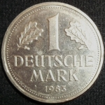 monedas de Europa - Alemania -  1983 (Reverso)