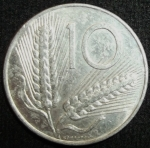 monedas de Europa - Italia -  1975 (Reverso)