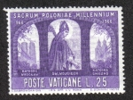 Sellos de Europa - Vaticano -  Milenario católica Polonia
