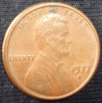 monedas de America - Estados Unidos -  1977 (Anverso)