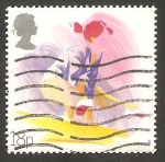 Stamps United Kingdom -  1307 - Gimnasia femenina