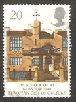 Sellos de Europa - Reino Unido -  1457 - Colegio de Bellas Artes