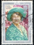 Stamps United Kingdom -  1469 - 90 anivº de la Reina Madre Elizabeth