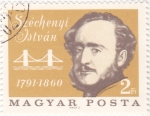 Stamps Hungary -  Széchenyi István- escritor y político