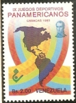 Stamps : America : Venezuela :  IX JUEGOS PANAMERICANOS