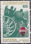 Stamps Spain -  Basquet