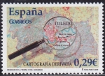 Stamps Spain -  Cartografía Derivada