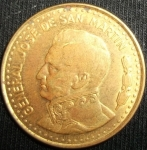 monedas de America - Argentina -  1980 (Anverso)