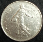 monedas de Europa - Francia -  1970 (Anverso)