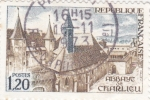 Stamps France -  Abadía de Charlieu