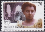 Stamps Spain -  Maria Guerrero