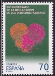 Sellos del Mundo : Europa : Espaa : 50 Aniversario de la Declaracion de los derechos Humanos