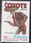 Stamps Spain -  El coyote