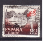 Stamps Spain -  Conmemoraciones centenarias de San Sebastian