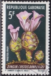 Stamps Gabon -  Flores