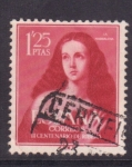Stamps Spain -  III centenario de Ribera