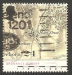 Sellos de Europa - Reino Unido -  1568 - II Centº del Servicio Cartográfico